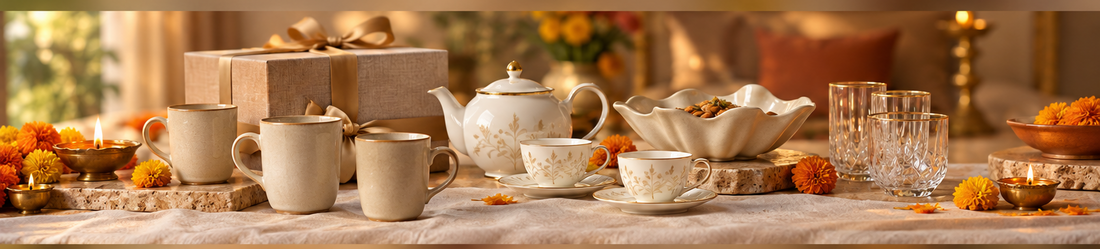 10 Stunning Tableware Gift Ideas for Diwali, Weddings & Housewarmings