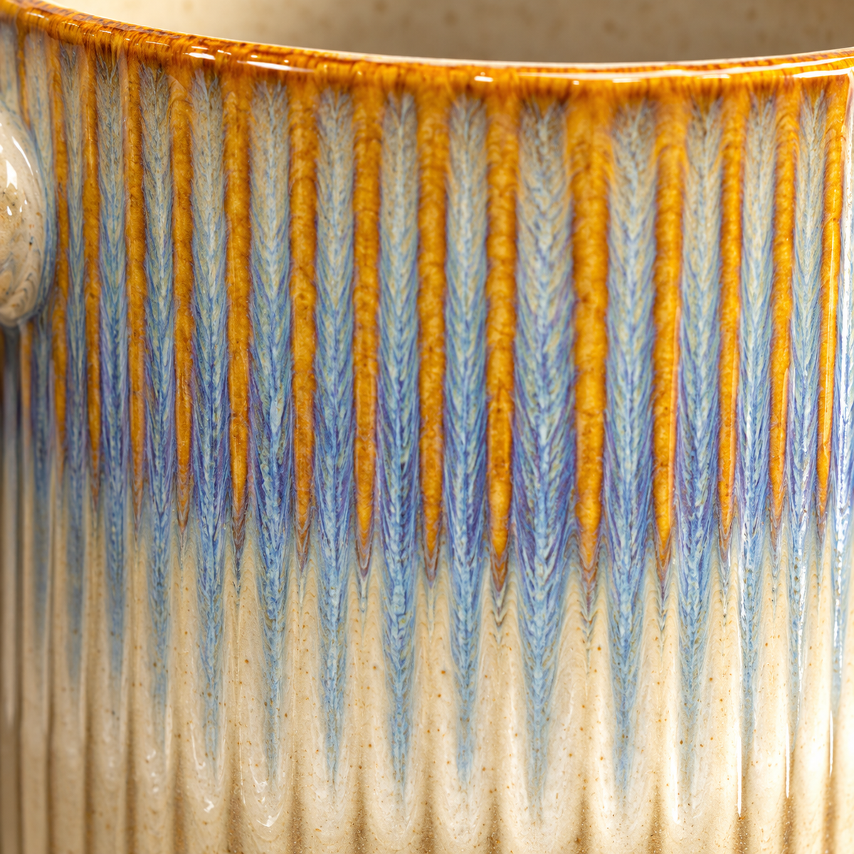 Reactive Glaze Ceramic Mug | Handcrafted Stoneware Coffee Mug