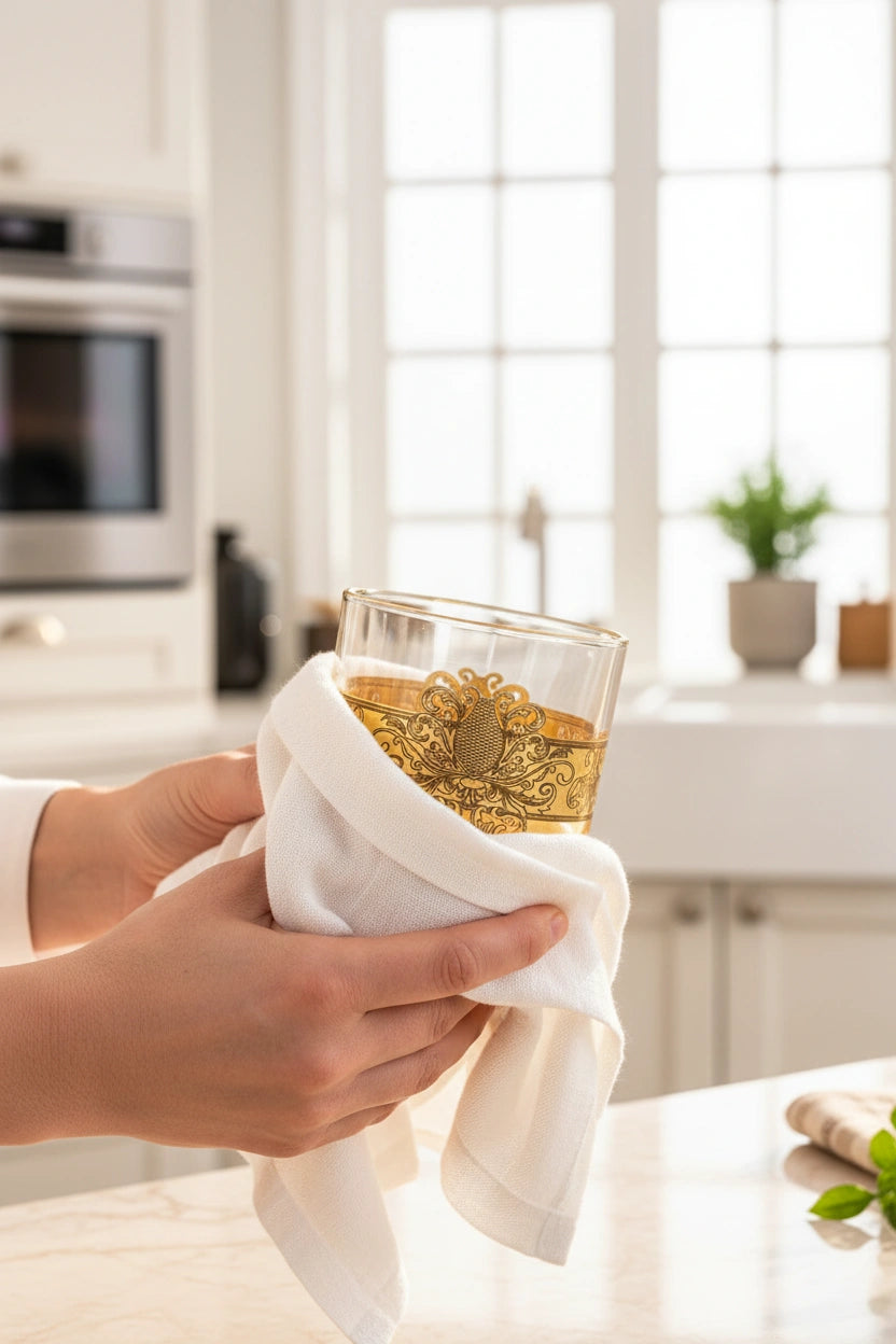 Dry thoroughly with a clean cloth
