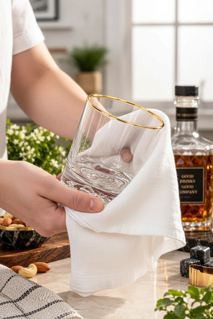 Dry thoroughly with a clean cloth