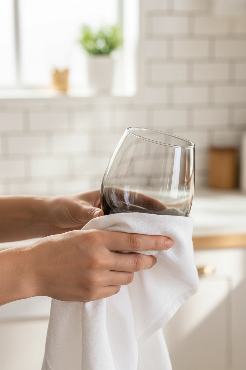 Dry thoroughly with a clean cloth