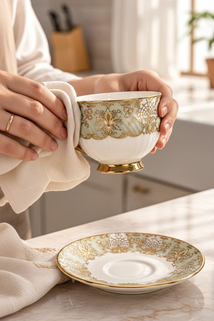 Dry thoroughly with a clean cloth