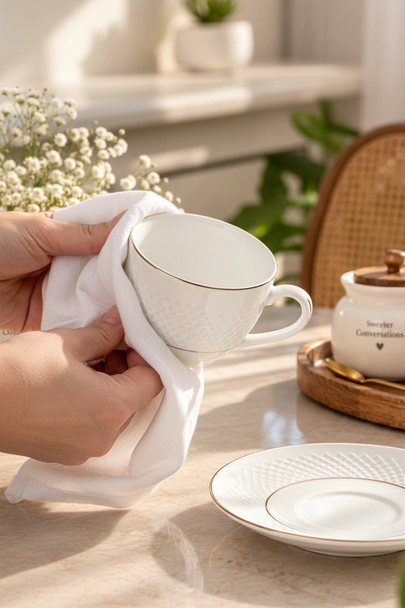 Dry thoroughly with a clean cloth